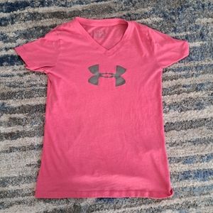 A very nice pink workout shirt.